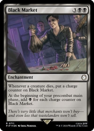 Black Market Surge Foil Universes Beyond: Fallout Magic card