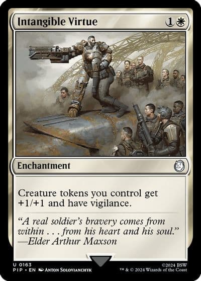 Intangible Virtue Universes Beyond: Fallout Magic card