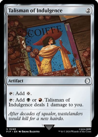 Talisman of Indulgence Universes Beyond: Fallout Magic card