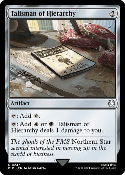Talisman of Hierarchy Universes Beyond: Fallout Magic card