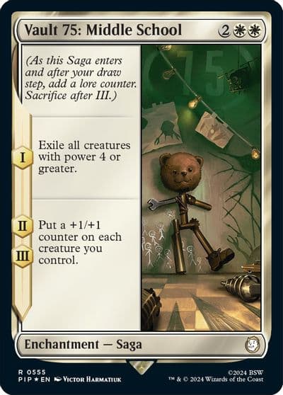 Vault 75 Middle School Surge Foil Universes Beyond: Fallout Magic card