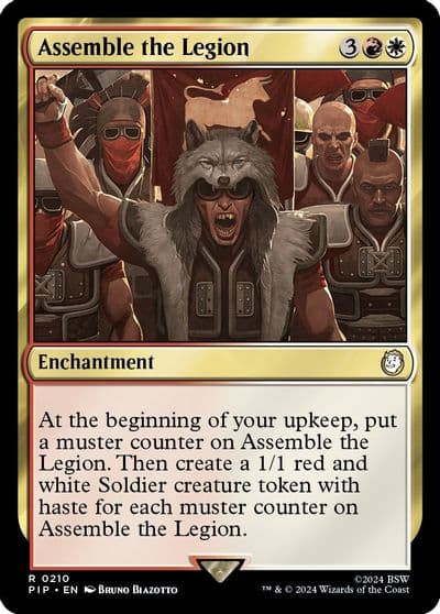 Assemble the Legion Universes Beyond: Fallout Magic card
