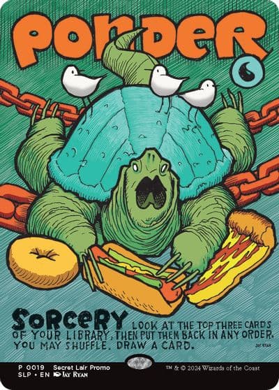 Ponder Secret Lair Showdown Magic card