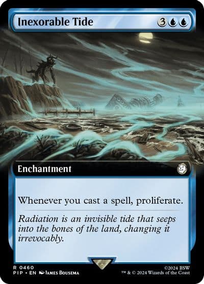 Inexorable Tide Extended Art Universes Beyond: Fallout Magic card