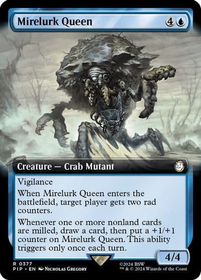 Mirelurk Queen Extended Art Universes Beyond: Fallout Magic card