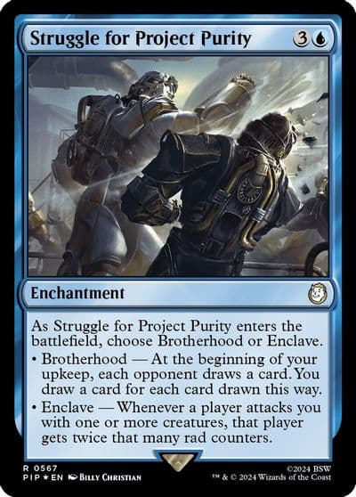 Struggle for Project Purity Surge Foil Universes Beyond: Fallout Magic card