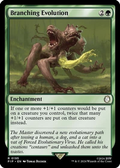 Branching Evolution Universes Beyond: Fallout Magic card