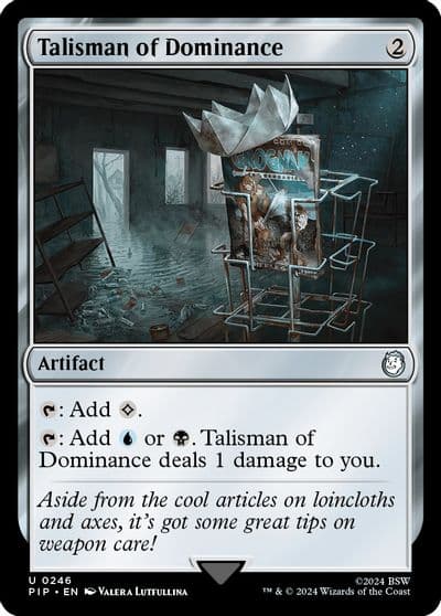 Talisman of Dominance Universes Beyond: Fallout Magic card