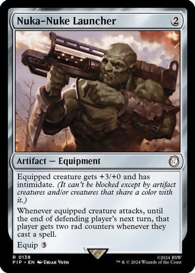 Nuka Nuke Launcher Universes Beyond: Fallout Magic card
