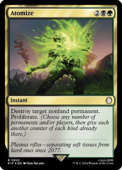 Atomize Surge Foil Universes Beyond: Fallout Magic card