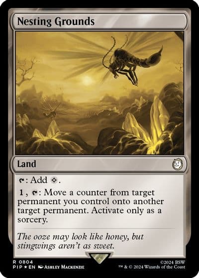 Nesting Grounds Surge Foil Universes Beyond: Fallout Magic card