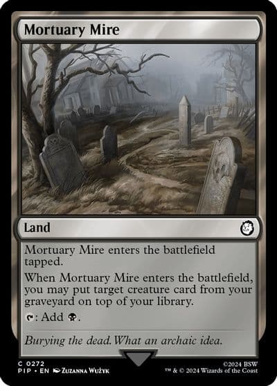 Mortuary Mire Universes Beyond: Fallout Magic card