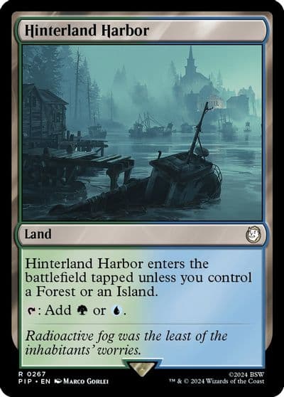 Hinterland Harbor Universes Beyond: Fallout Magic card