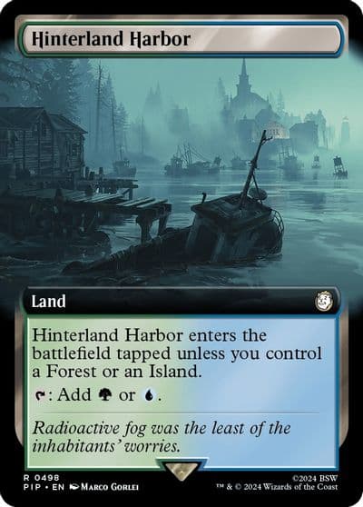 Hinterland Harbor Extended Art Universes Beyond: Fallout Magic card
