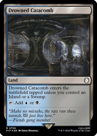 Drowned Catacomb Surge Foil Universes Beyond: Fallout Magic card