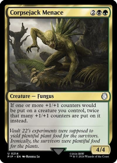 Corpsejack Menace Universes Beyond: Fallout Magic card