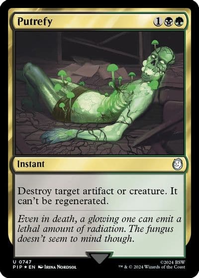 Putrefy Surge Foil Universes Beyond: Fallout Magic card