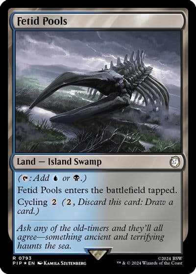 Fetid Pools Surge Foil Universes Beyond: Fallout Magic card