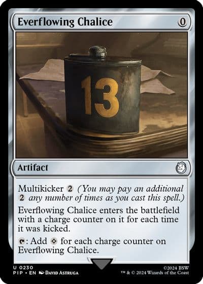 Everflowing Chalice Universes Beyond: Fallout Magic card