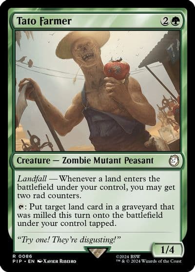 Tato Farmer Universes Beyond: Fallout Magic card
