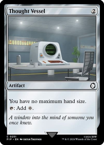 Thought Vessel Universes Beyond: Fallout Magic card