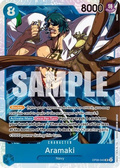 Aramaki Wings of the Captain One Piece card