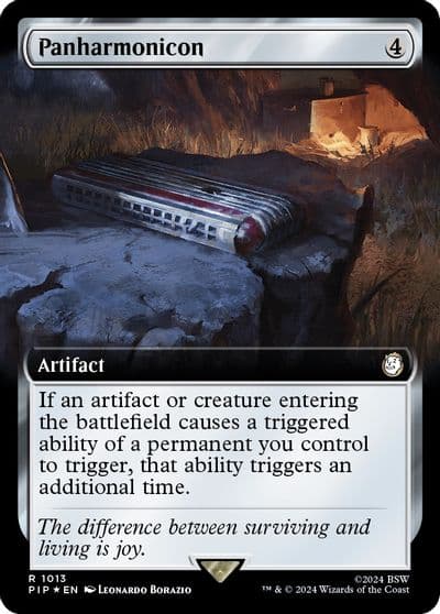 Panharmonicon Extended Art Surge Foil Universes Beyond: Fallout Magic card