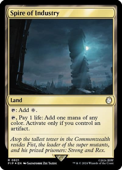 Spire of Industry Surge Foil Universes Beyond: Fallout Magic card