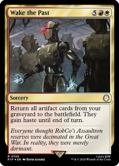 Wake the Past Surge Foil Universes Beyond: Fallout Magic card