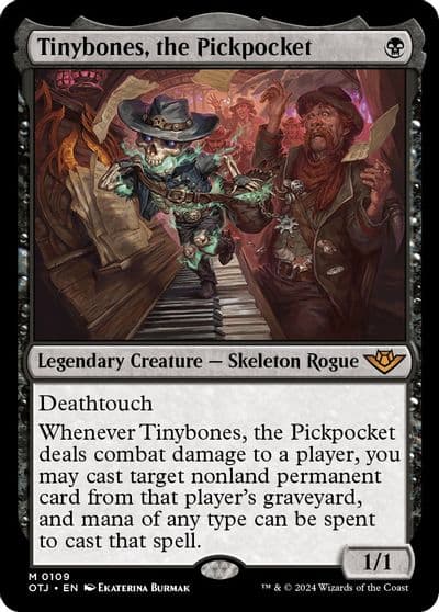 Tinybones the Pickpocket Outlaws of Thunder Junction Magic card