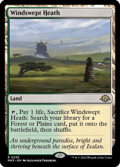 Windswept Heath Modern Horizons 3 Magic card