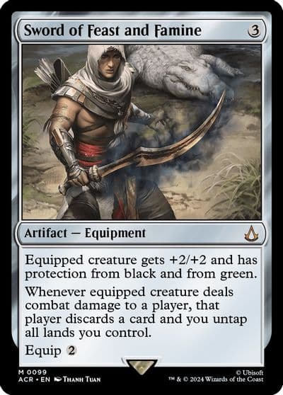 Sword of Feast and Famine Universes Beyond: Assassin's Creed Magic card