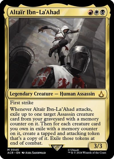 Altair Ibn LaAhad Universes Beyond: Assassin's Creed Magic card