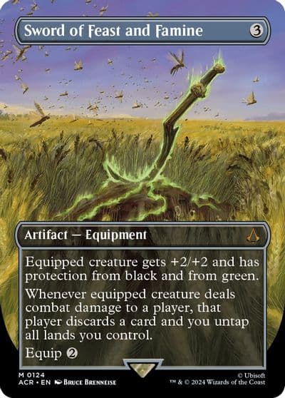 Sword of Feast and Famine Borderless Universes Beyond: Assassin's Creed Magic card