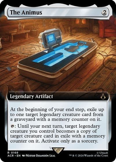 The Animus Extended Art Universes Beyond: Assassin's Creed Magic card