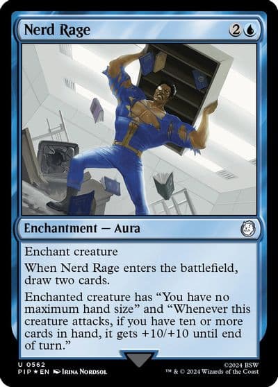 Nerd Rage Surge Foil Universes Beyond: Fallout Magic card