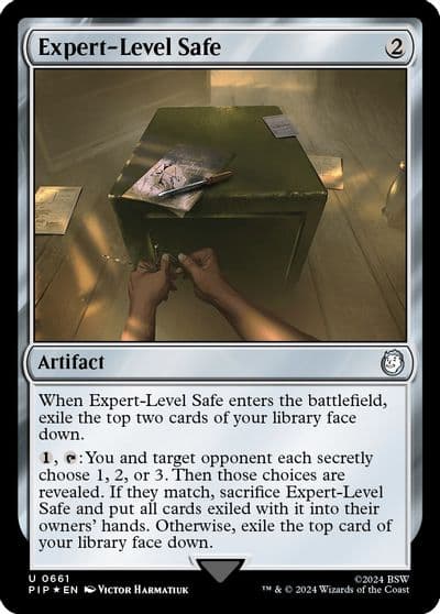 Expert Level Safe Surge Foil Universes Beyond: Fallout Magic card