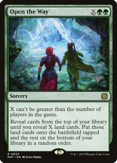 Open the Way Promo Pack: Murders at Karlov Manor Magic card