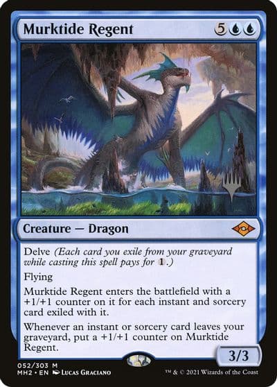 Murktide Regent Promo Pack: Murders at Karlov Manor Magic card