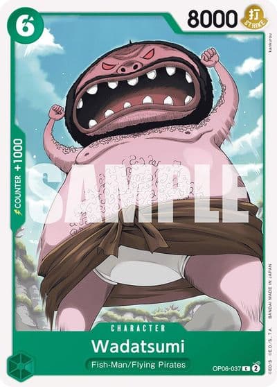Wadatsumi Wings of the Captain One Piece card