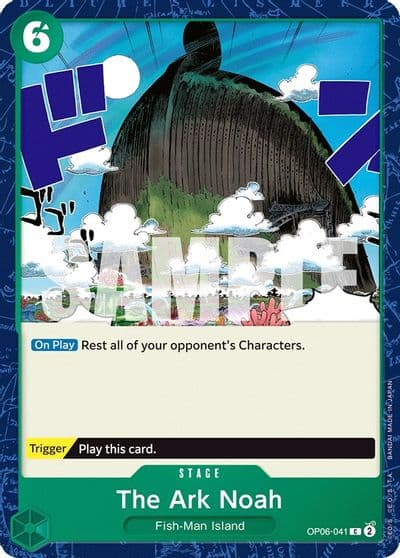 The Ark Noah Wings of the Captain One Piece card