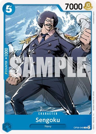 Sengoku Wings of the Captain One Piece card