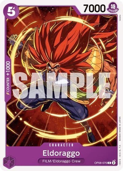 Eldoraggo Wings of the Captain One Piece card