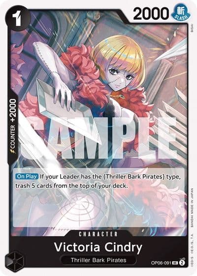Victoria Cindry Wings of the Captain One Piece card