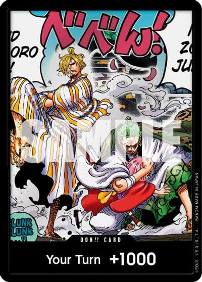 DON Card Alternate Art Wings of the Captain One Piece card