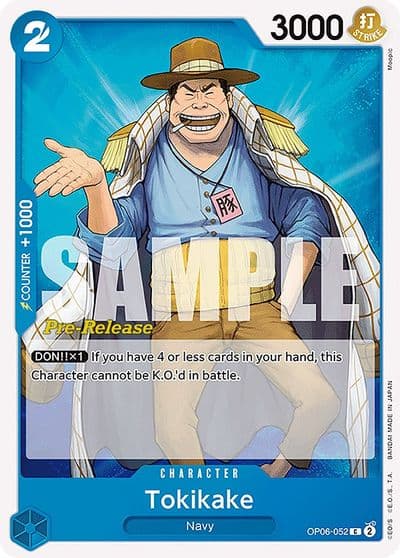 Tokikake Wings of the Captain Pre-Release Cards One Piece card
