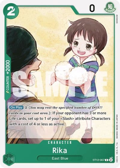 Rika Starter Deck 12: Zoro and Sanji One Piece card