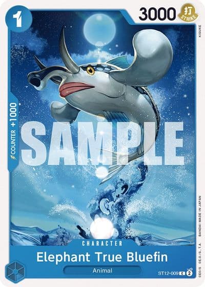Elephant True Bluefin Starter Deck 12: Zoro and Sanji One Piece card