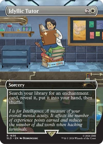 Idyllic Tutor 1636 Secret Lair Drop Series Magic card