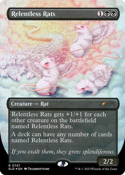 Relentless Rats 757 Secret Lair Drop Series Magic card